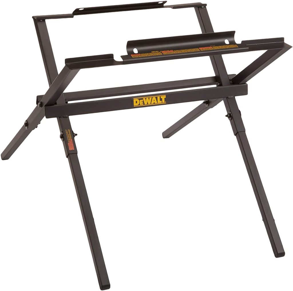 DEWALT DW7451 Table Saw Stand Compact Job Site Table Saw