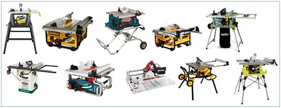 Different Types of Table Saws