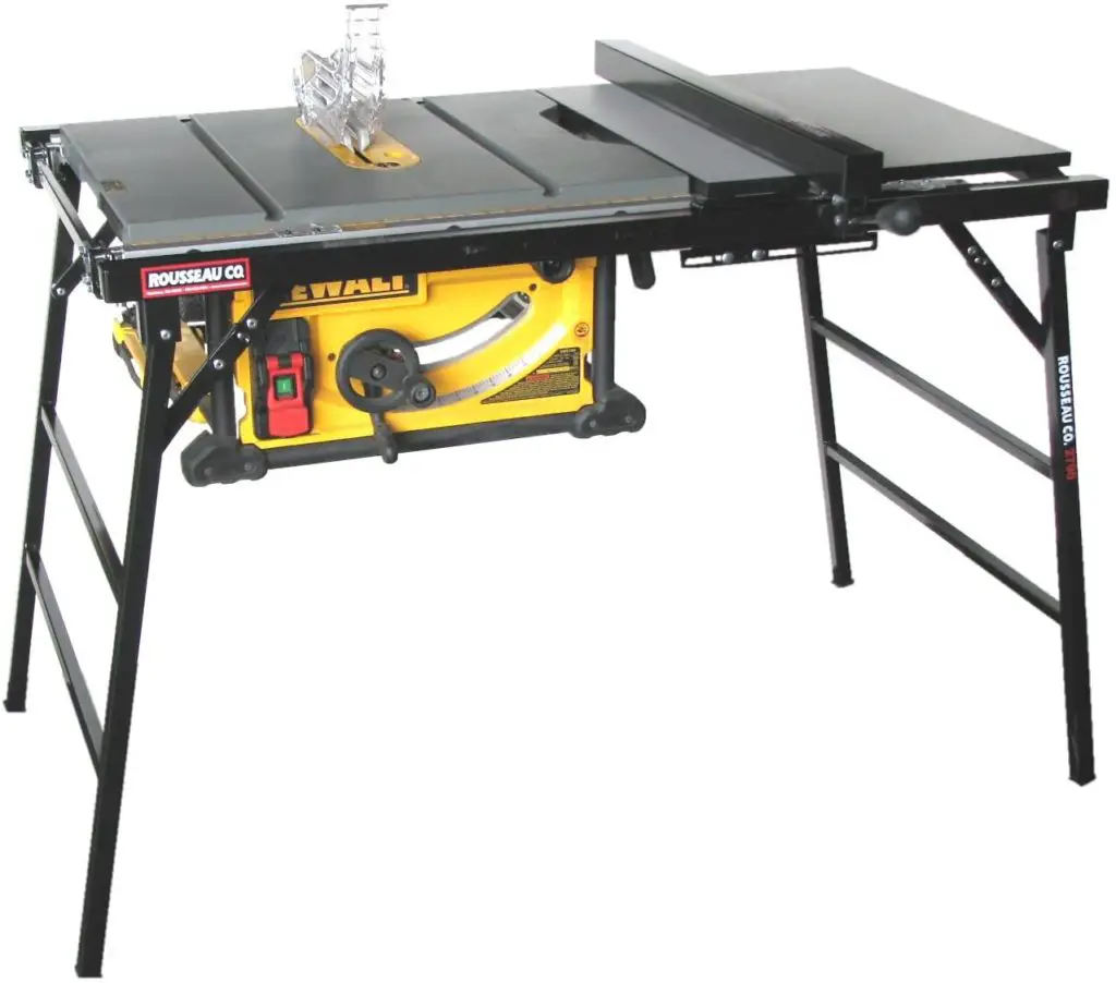 Rousseau 2790 Table Saw Stand For Larger Portable Saw