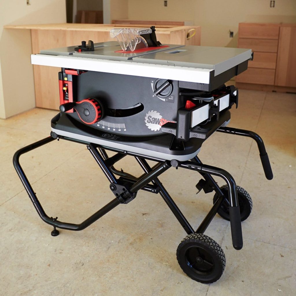 SawStop JSS-MCA Jobsite Saw with Mobile Cart – Table Saw Review