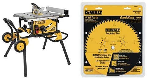 The 10-Inch DEWALT DWE7491RS Jobsite Table Saw with 32-1/2-Inch Rip Capacity and Rolling Stand—Review