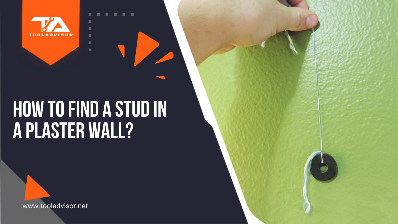 How to Find a Stud In a Plaster Wall