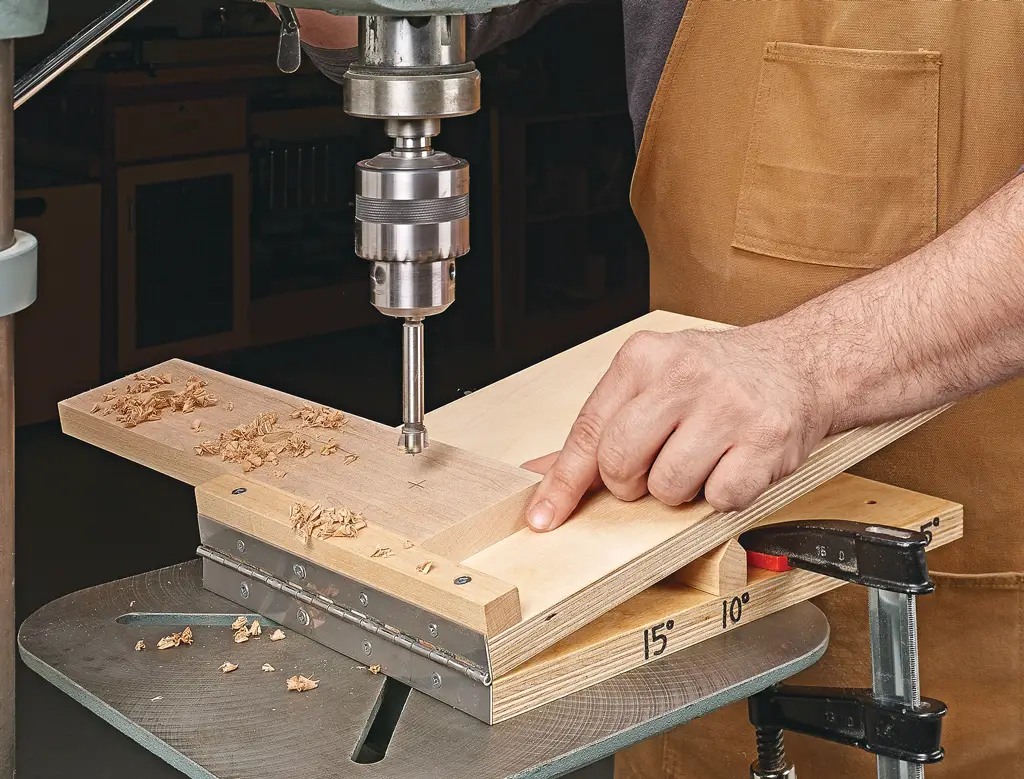 Maintain the Right Drill Press Angle