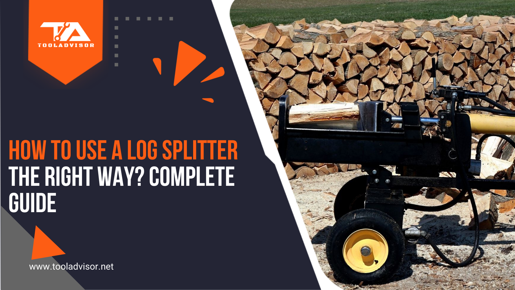 How to Use a Log Splitter