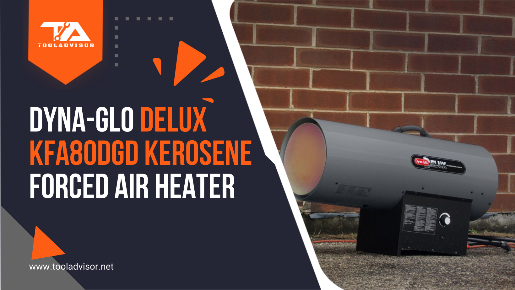 Dyna-Glo Delux KFA80DGD Kerosene Forced Air Heater