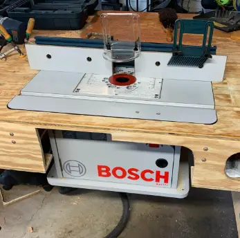 Bosch Cabinet Style Router Table RA117 Review