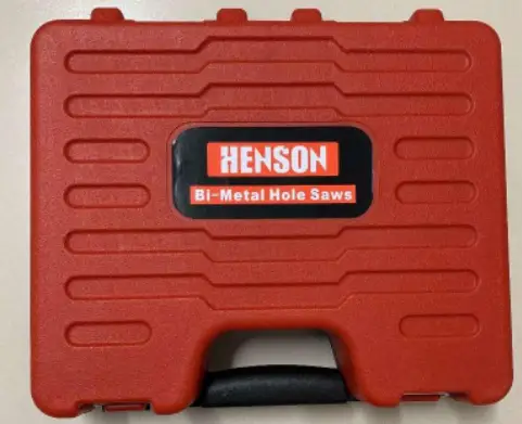 Box of Henson Bi-Metal 30-Piece Hole Saw Kit