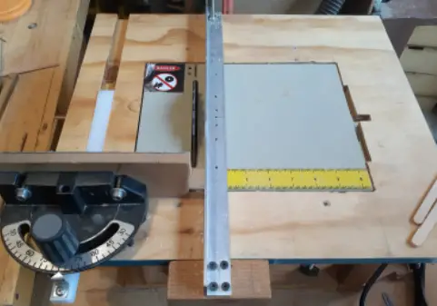 Cutting the Wood with LIBAOTML Mini Table Saw