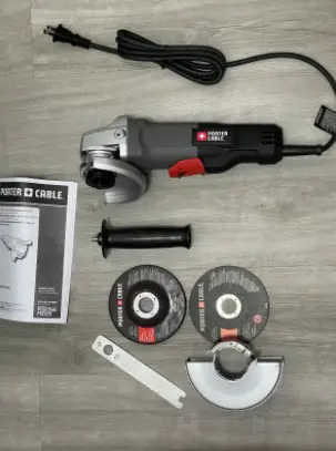 PORTER-CABLE PC60TPAG Angle Grinder Customer Review