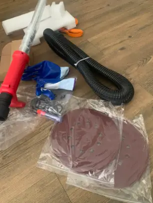 Unboxing of ATTACH YT-916 750W Electric Sander