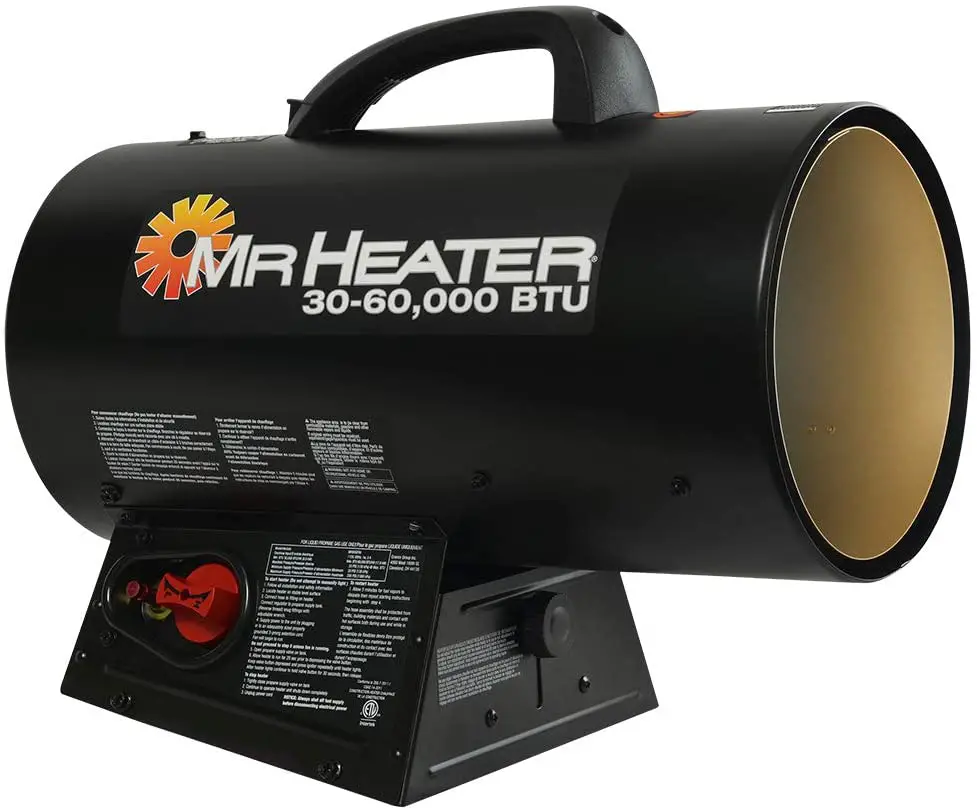 Mr. Heater MH60QFAV 60,000 BTU Portable Forced Air Heater