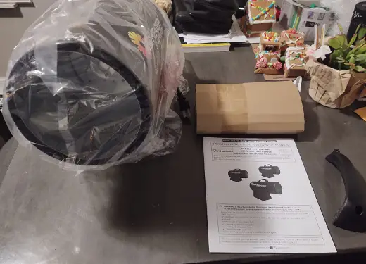 Unboxing of Mr. Heater MH60QFAV 60,000 BTU Portable Forced Air Heater